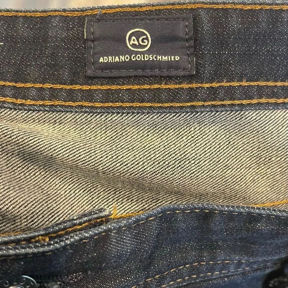 AG Adriano Goldschmied The New Hero Relaxed Fit Jeans Dark 40x34 VTG USA Classic